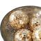 4" Glam Gold & White Plastic Orb Vase Fillers, 4ct.